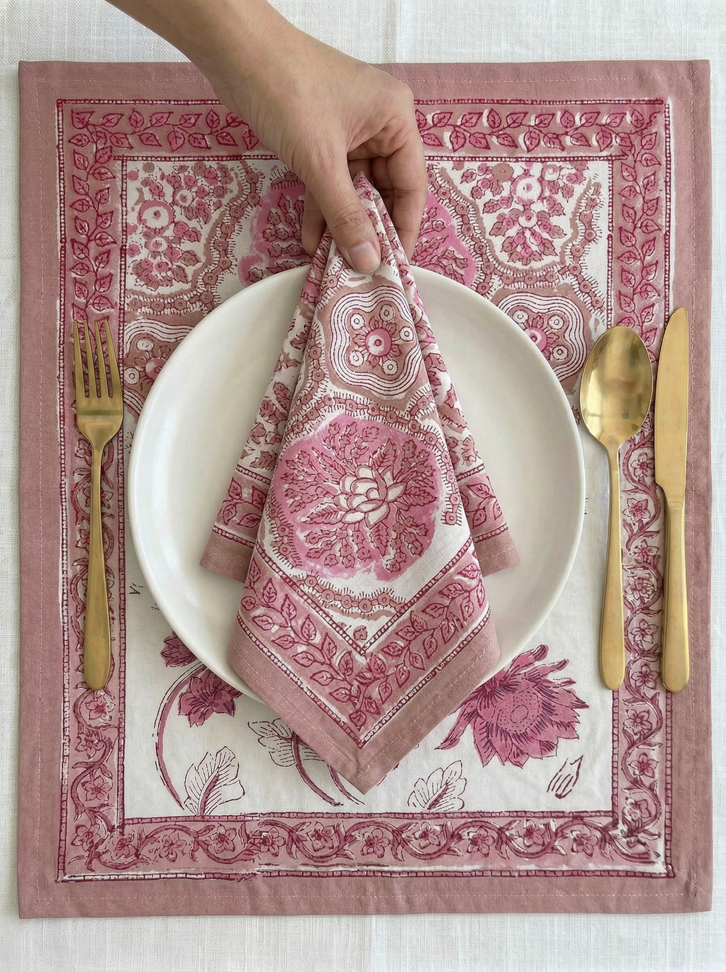 Table Mats & Napkins Set