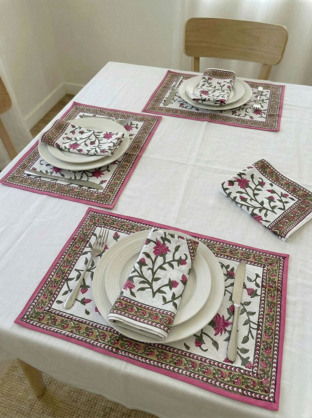 Table Mats & Napkins Set