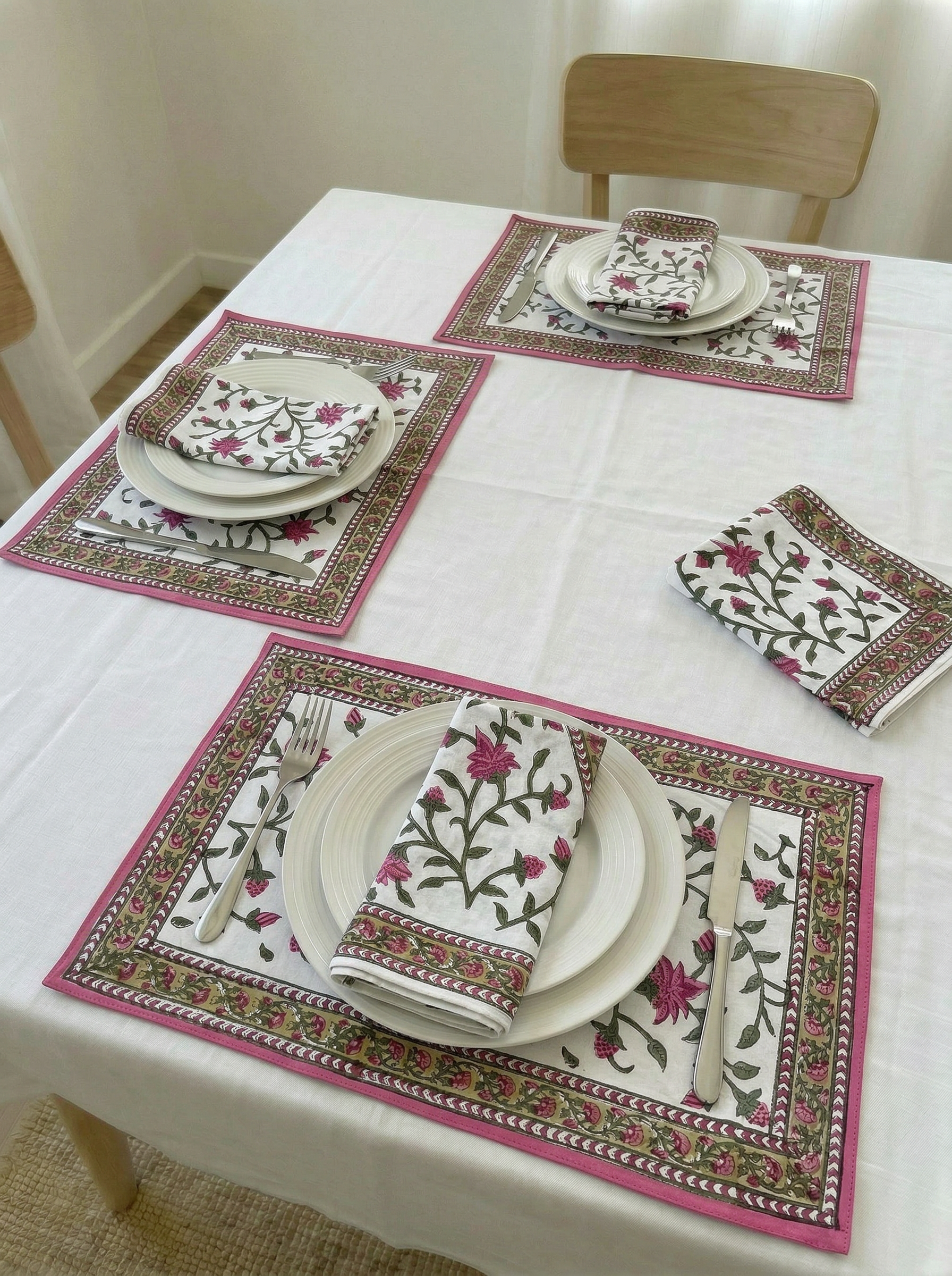 Table Mats & Napkins Set