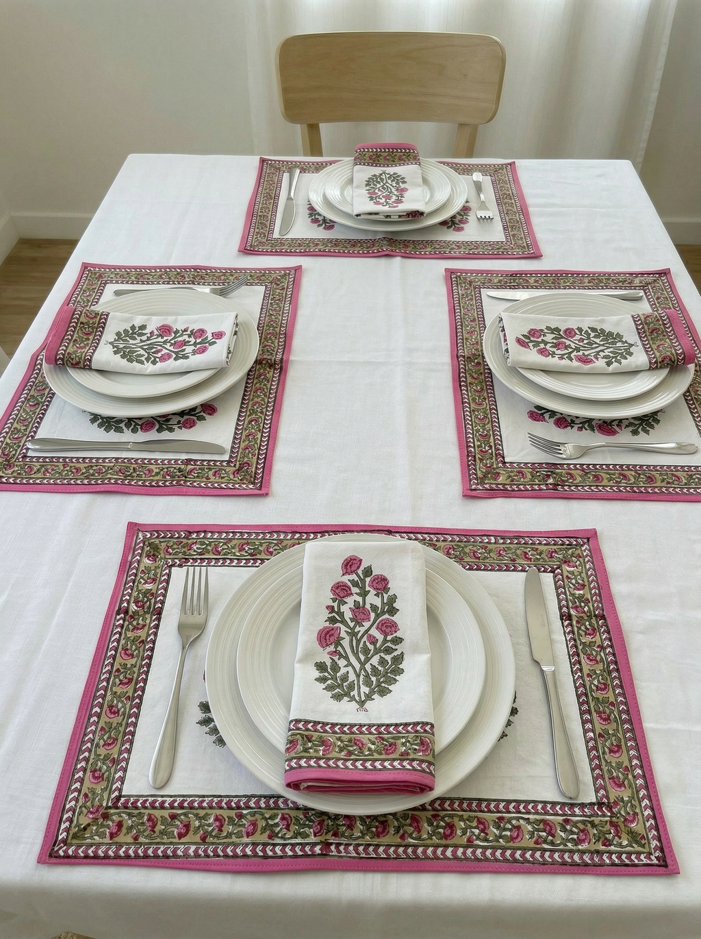 Table Mats & Napkins Set