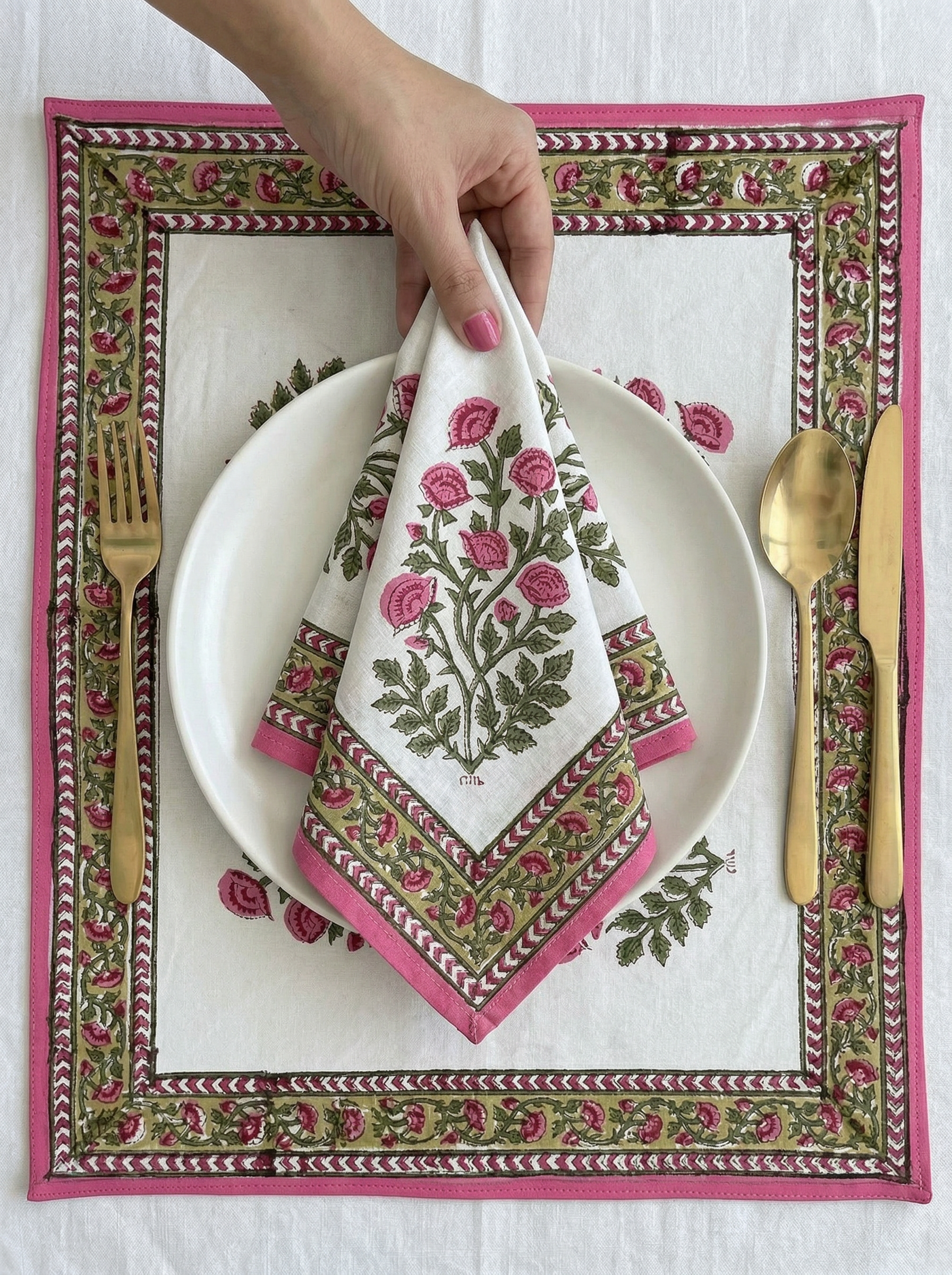 Table Mats & Napkins Set