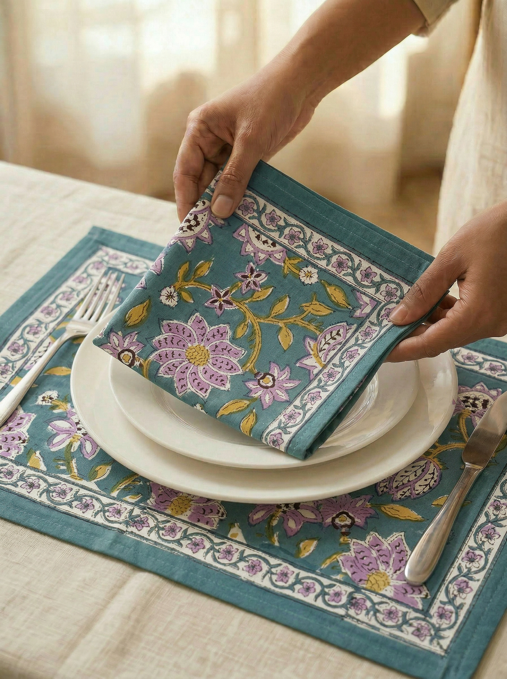 Table Mats & Napkins Set