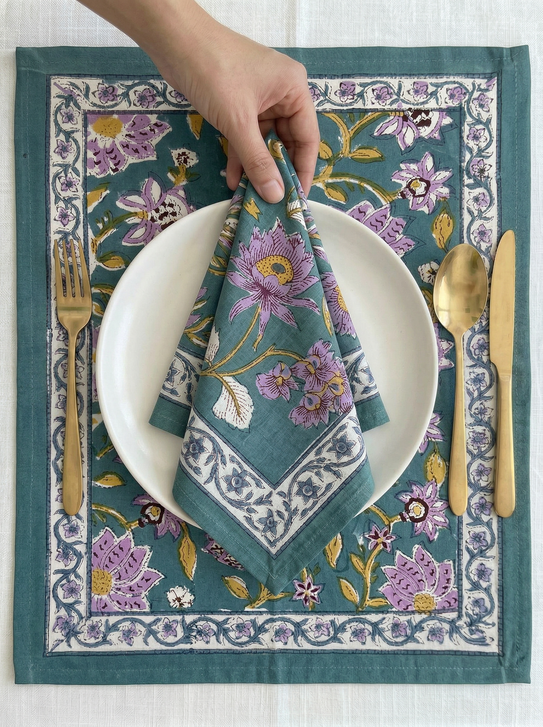 Table Mats & Napkins Set