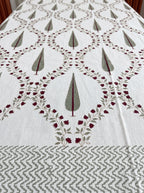 Hand Block Printed Table Cloth