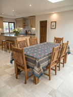 Hand Block Printed Table Cloth