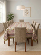 Hand Block Printed Table Cloth
