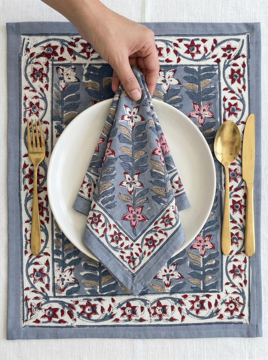 Table Mats & Napkins Set