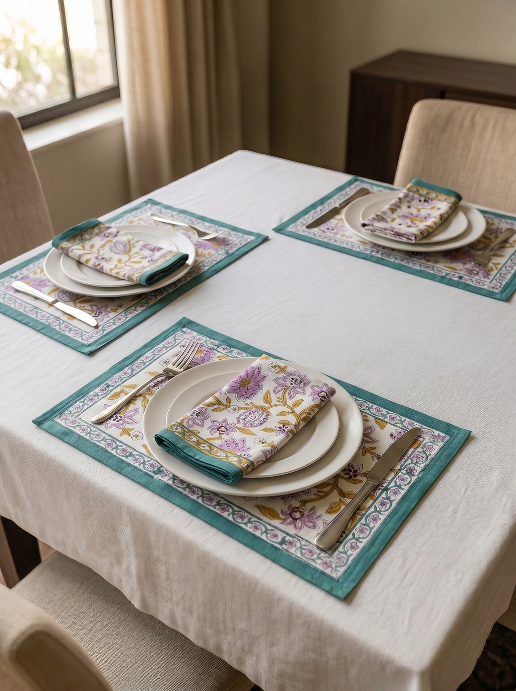 Table Mats & Napkins Set