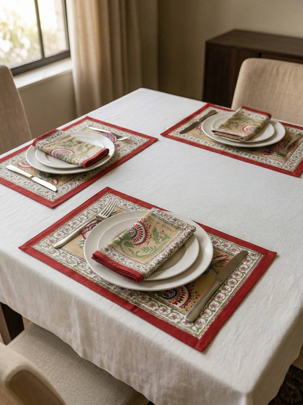 Table Mats & Napkins Set