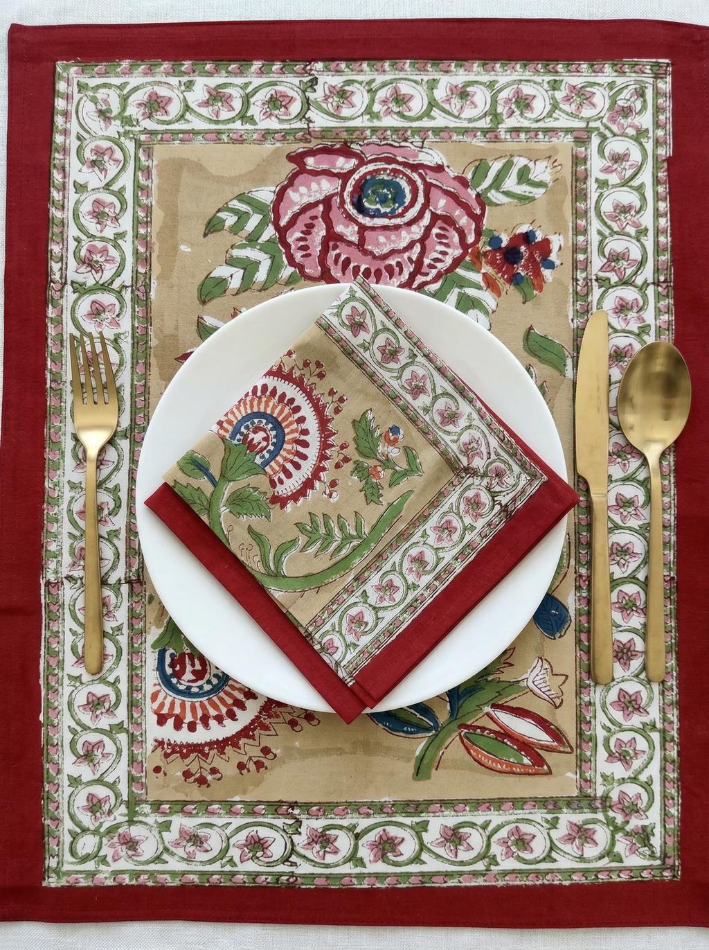 Table Mats & Napkins Set