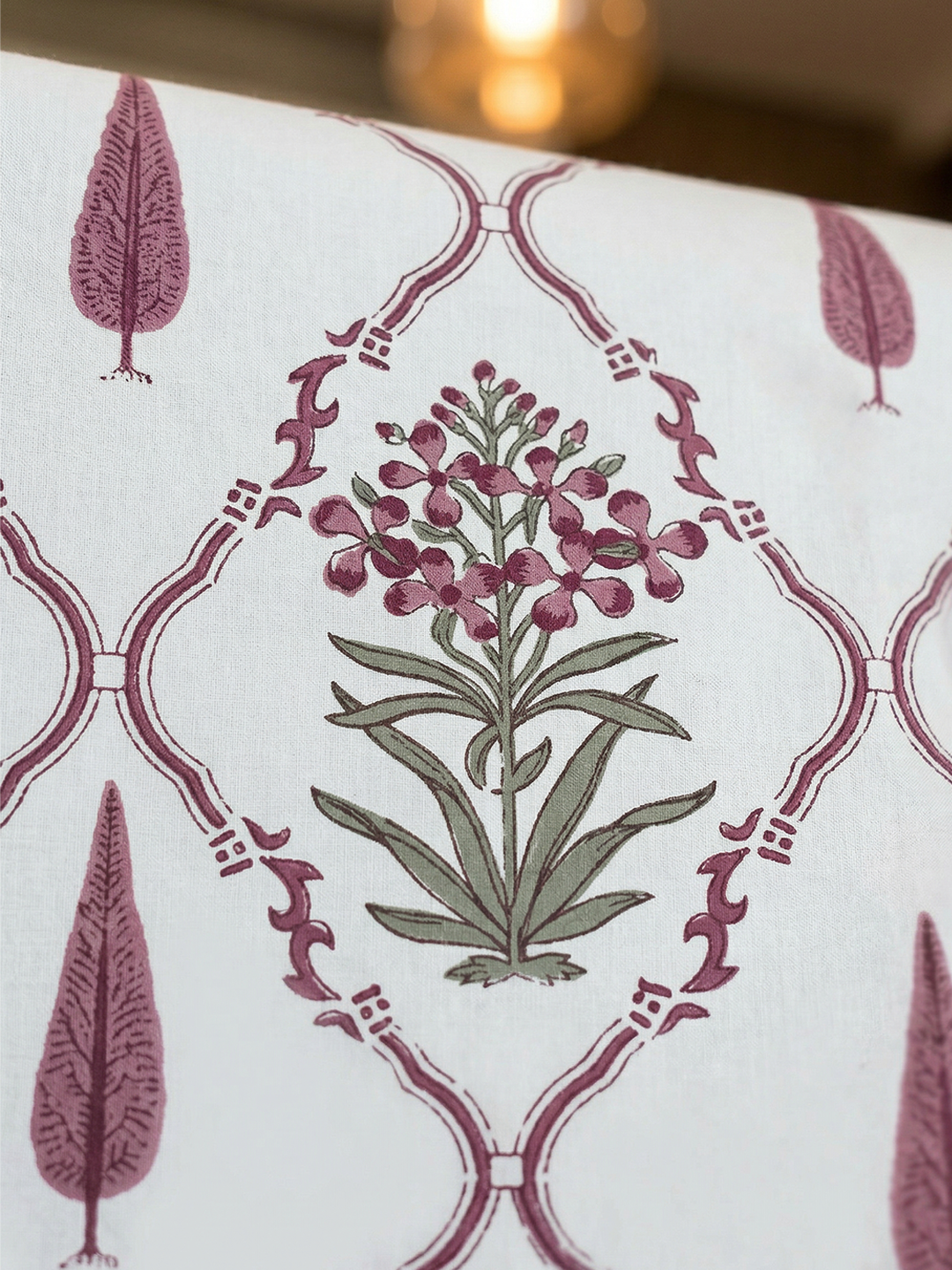 Hand Block Printed Table Cloth